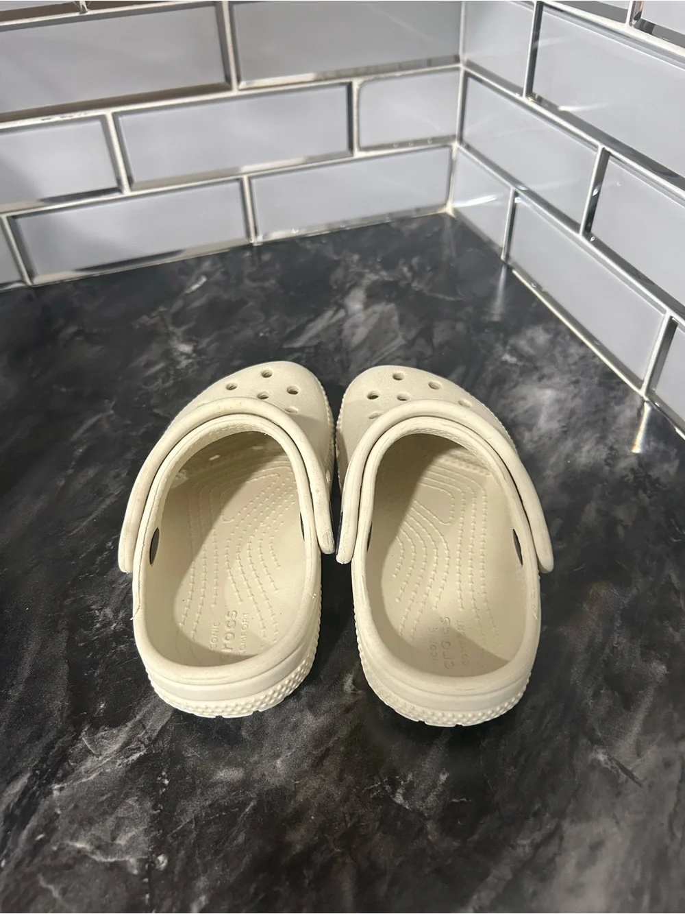 Crocs Kids Classic Clog - Bone
